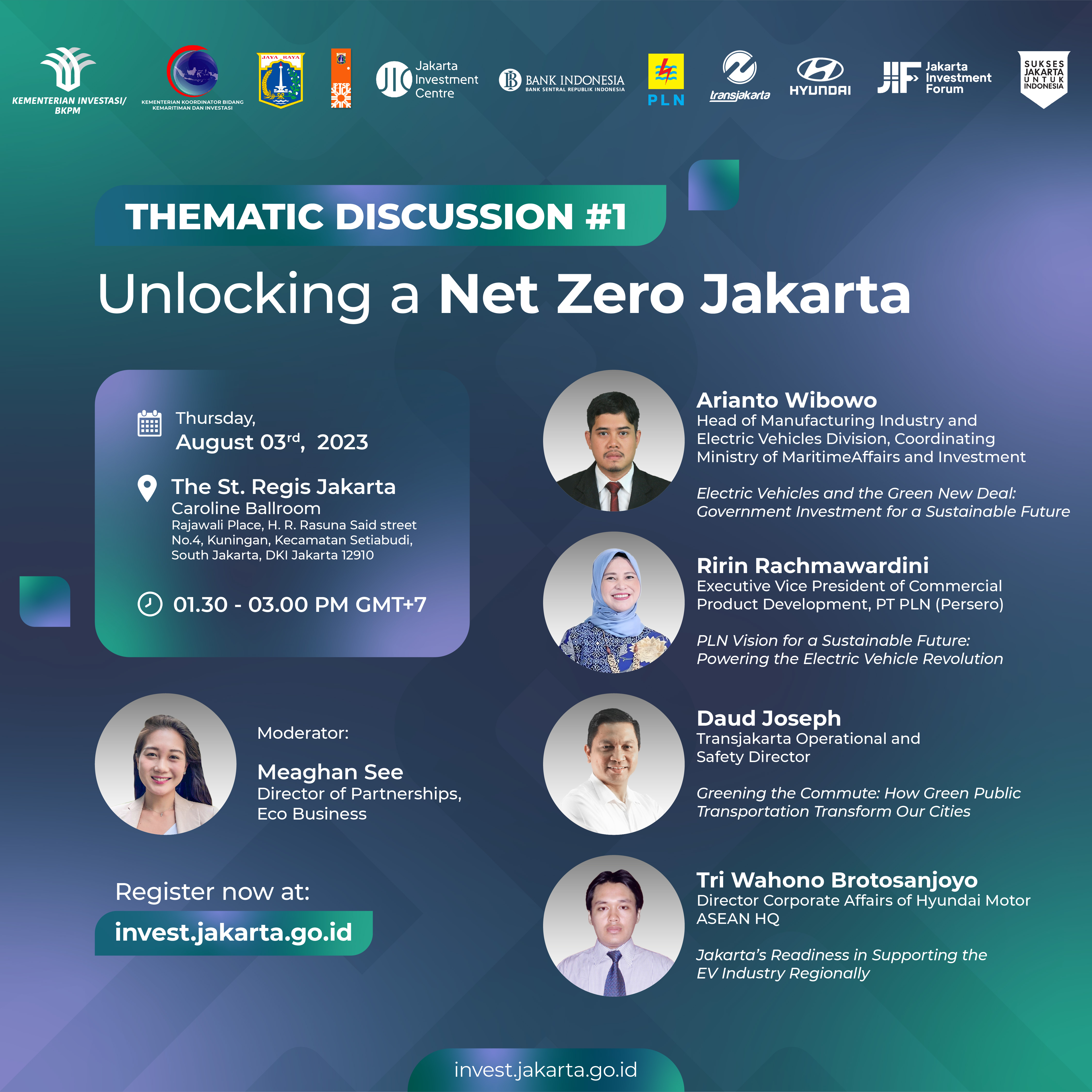 Thematic Discussion #1 - Unlocking a Net Zero Jakarta