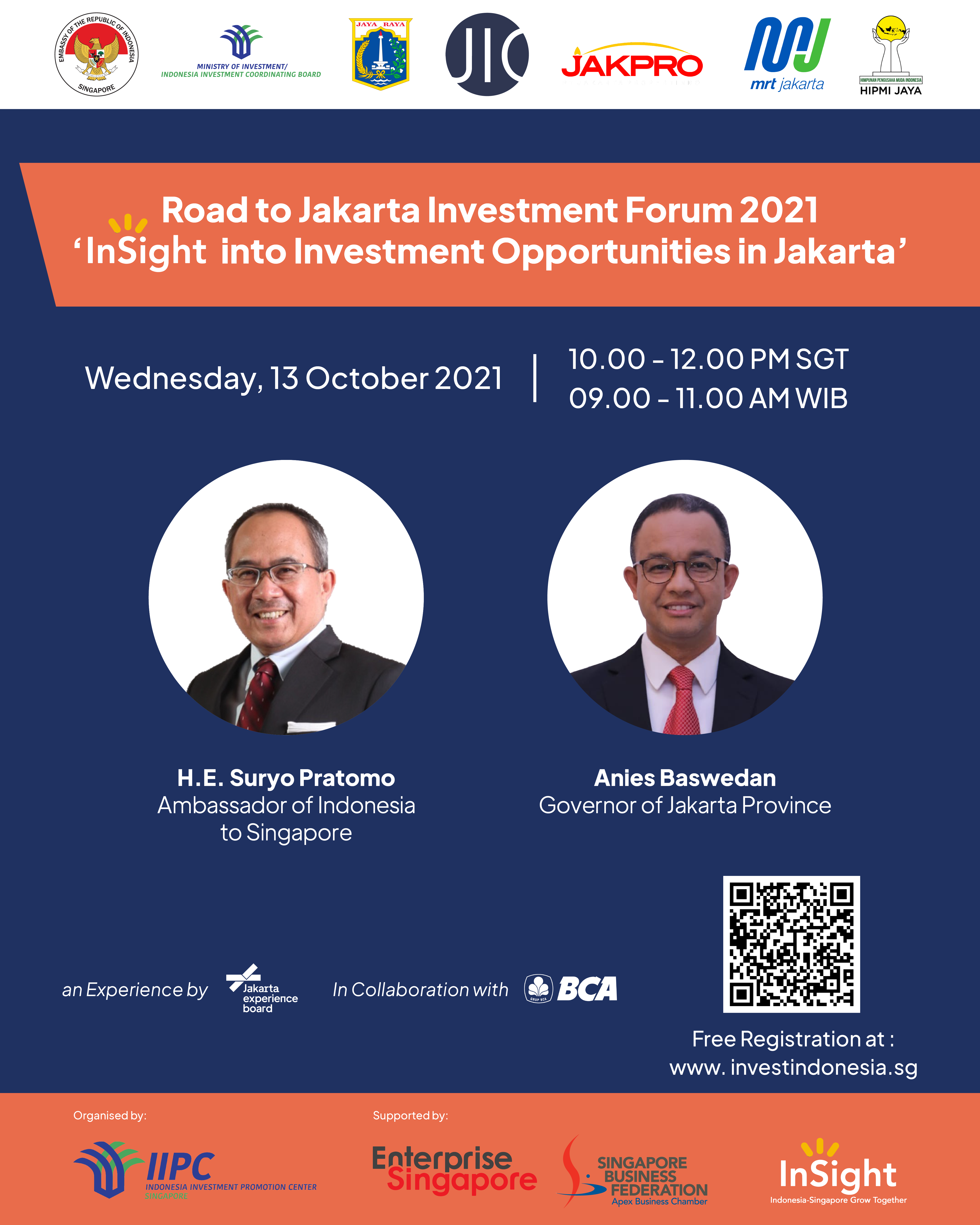 Road to Jakarta Investment Forum 2021 "Insight into Investment Opportunities in Jakarta"