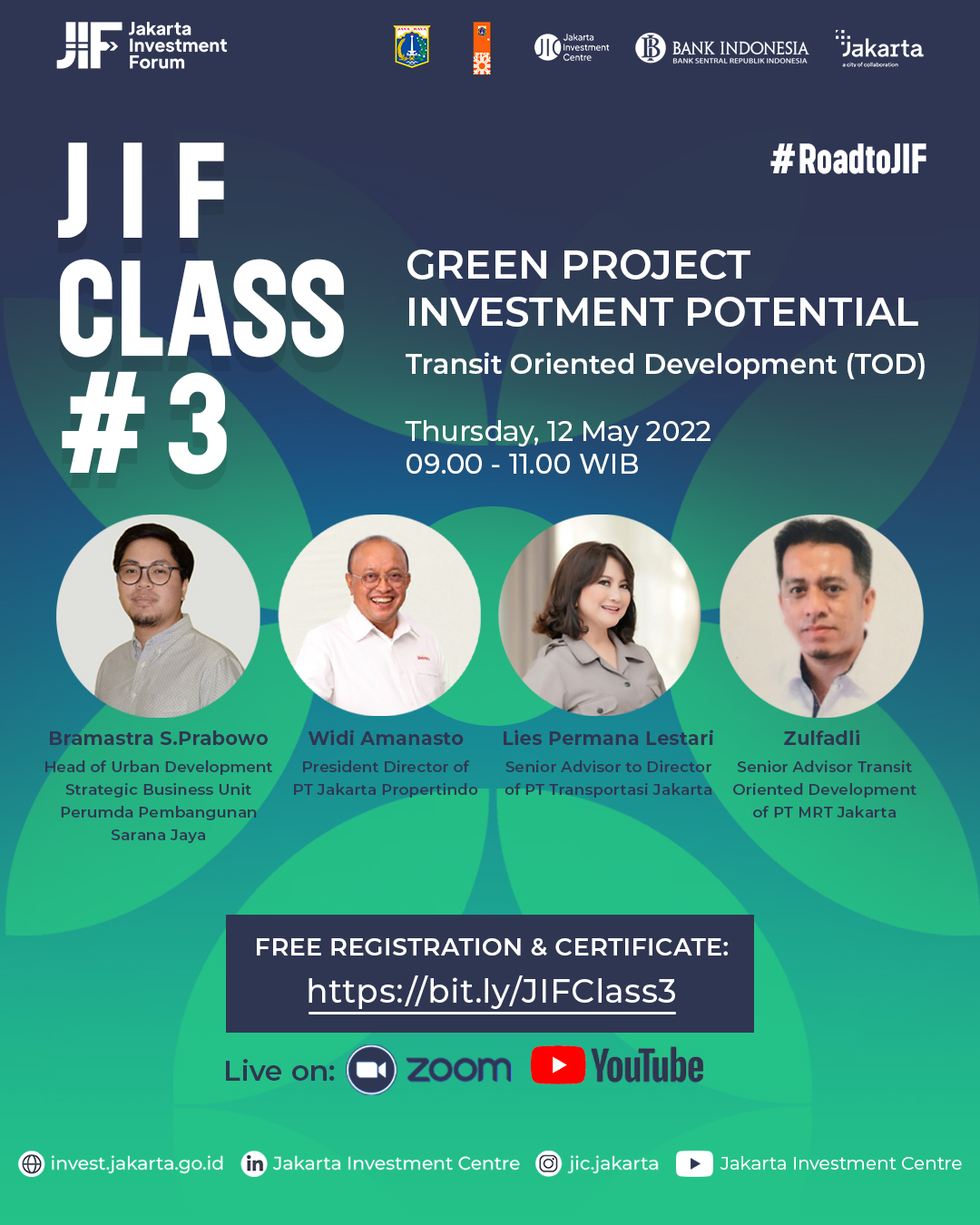 JIF Class #3  Green Projects (Transit Oriented Development)