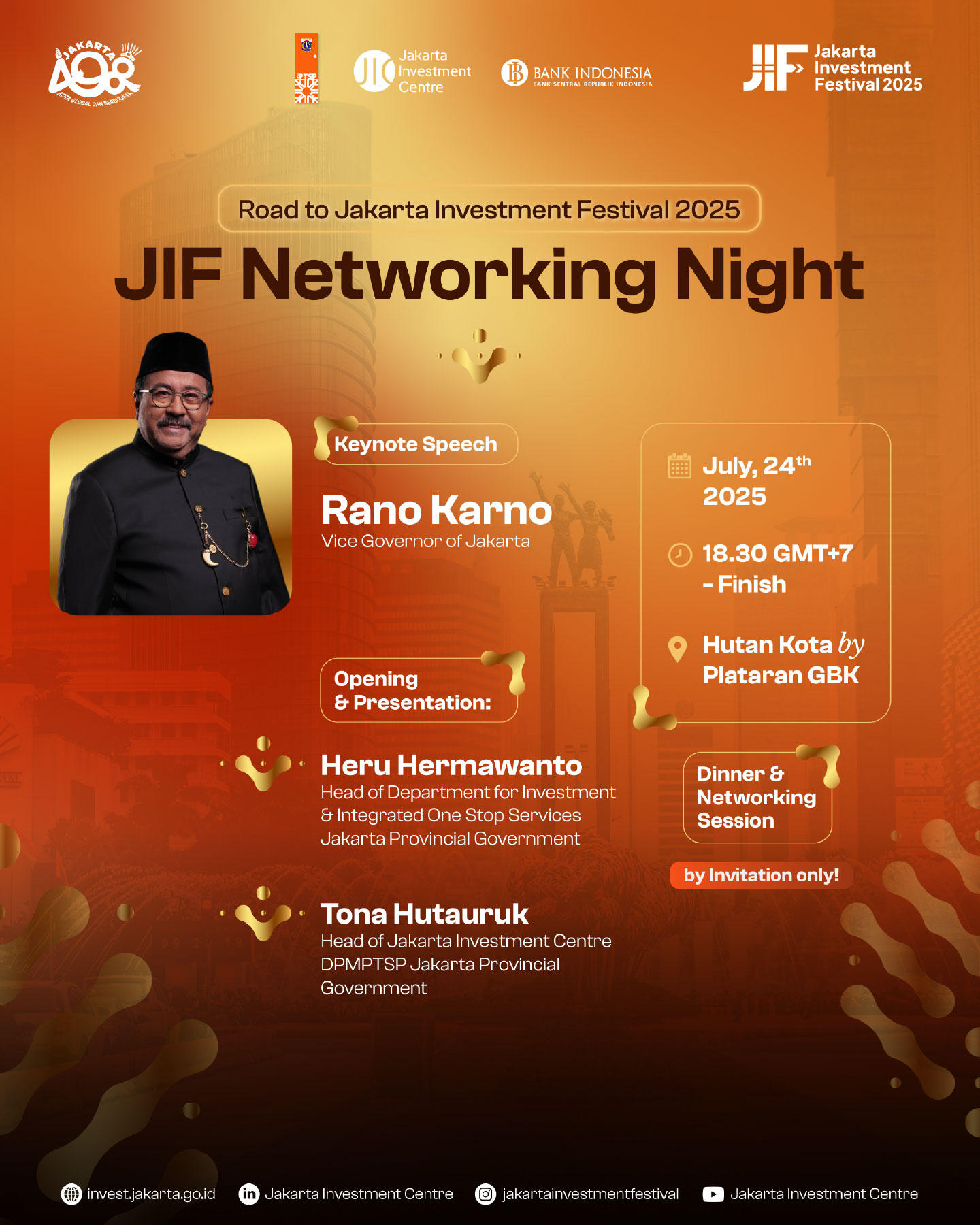 Jakarta Investment Festival 2025 - Networking Night