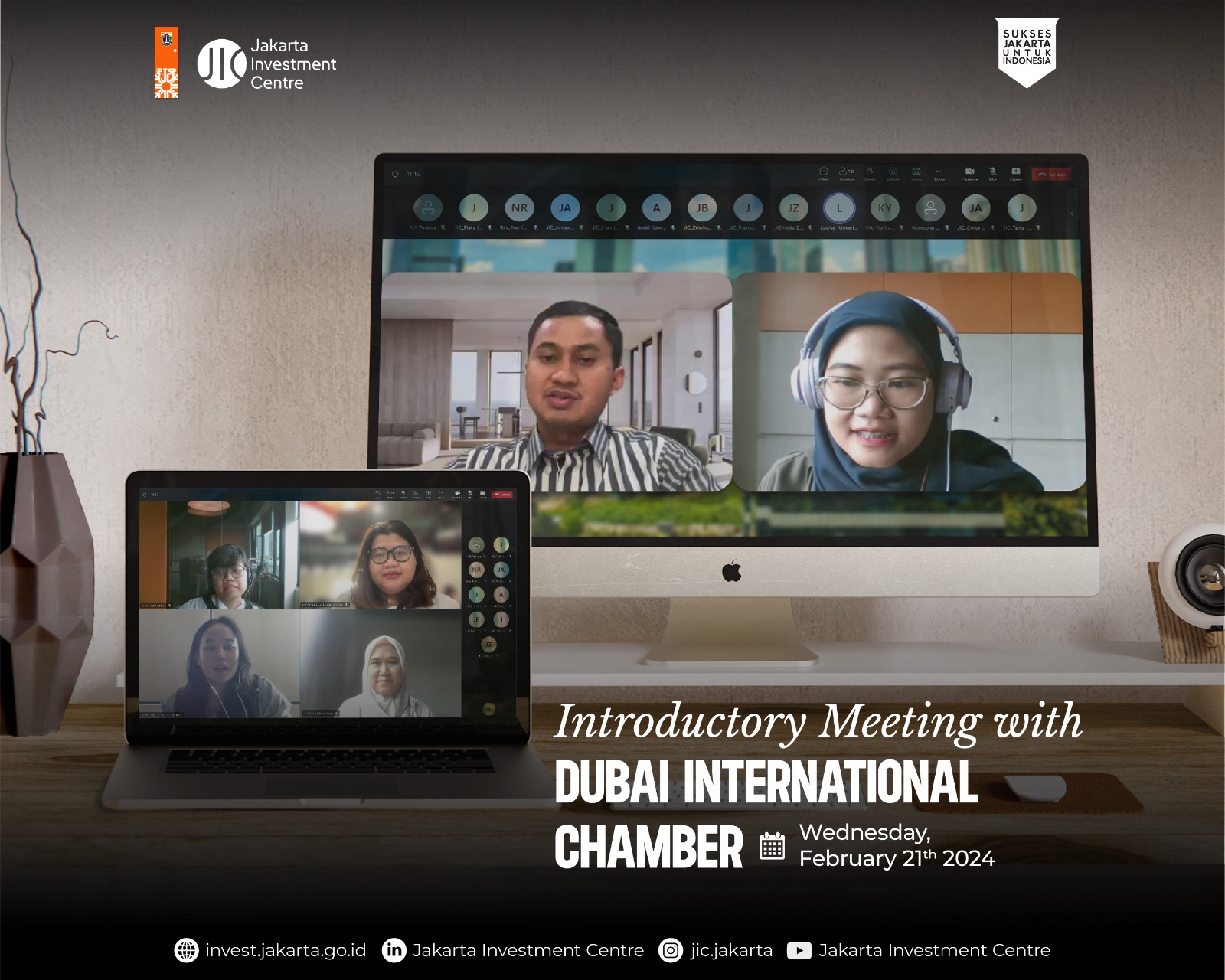 Introductory Meeting With Dubai International Chamber