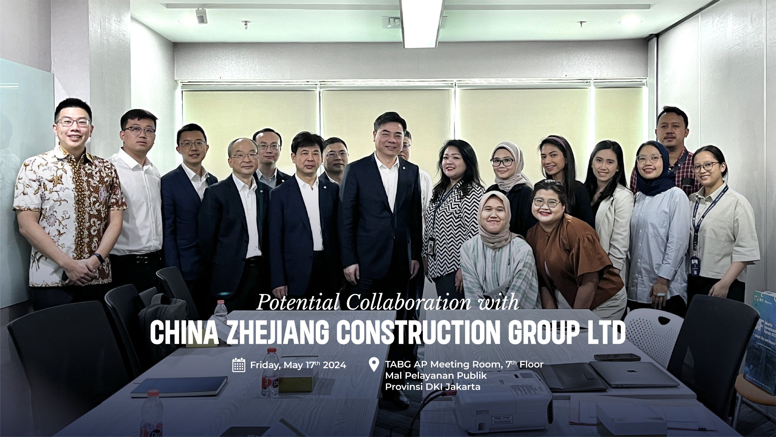 Potential Collaboration with China Zhejiang Construction Group Ltd.