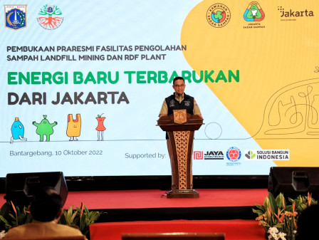 Governor Anies soft-launched the largest RDF plant in Indonesia