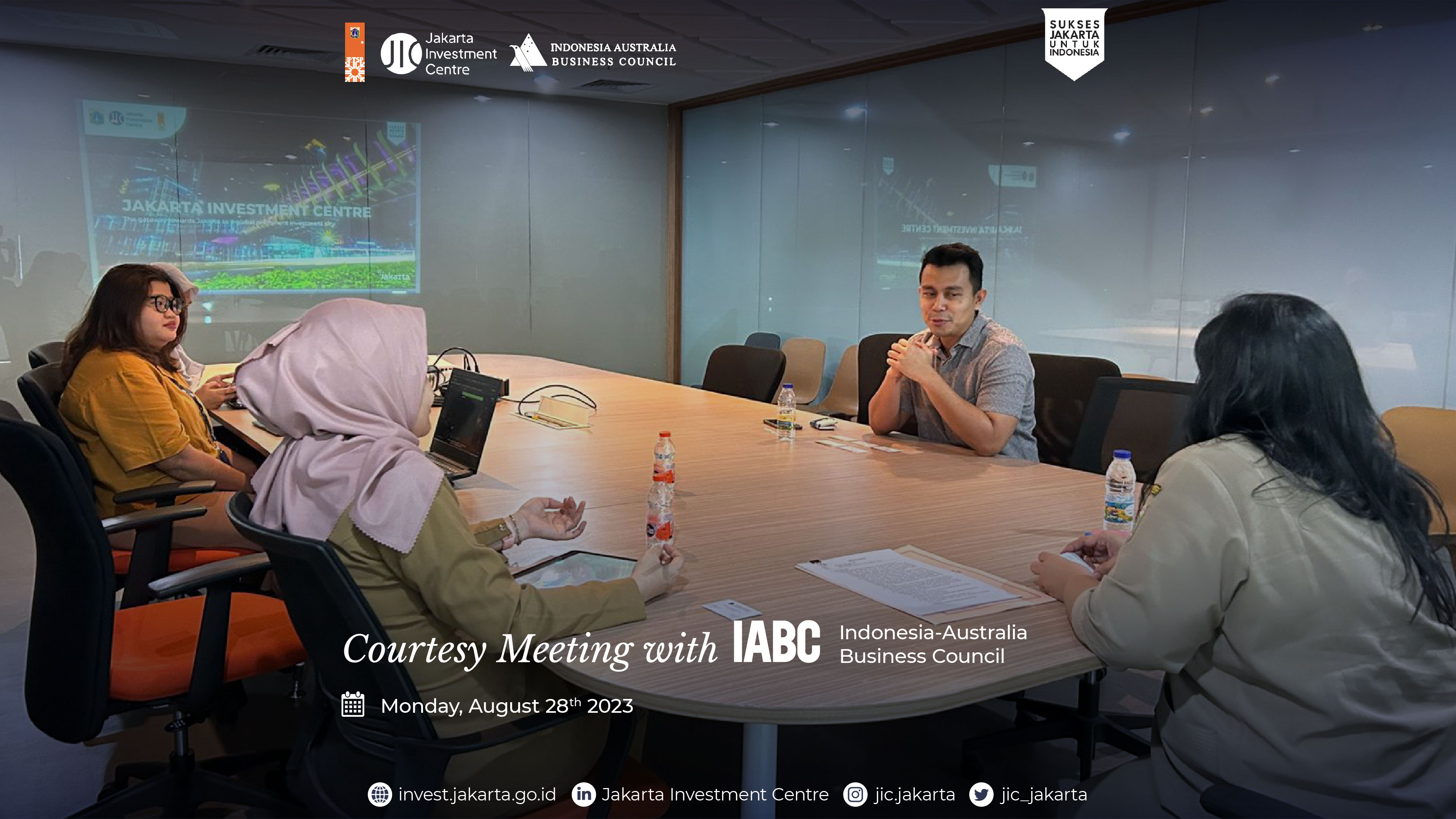 Courtesy Meeting with Indonesia Australia Business Council (IABC)