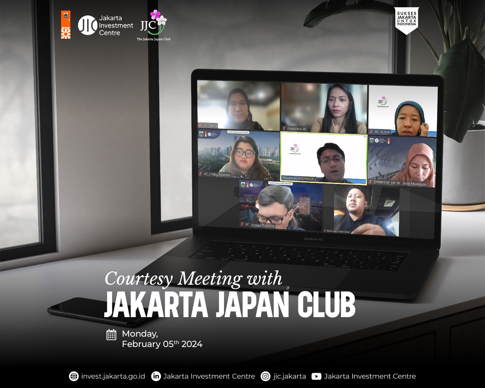 Courtesy Meeting with Jakarta Japan Club