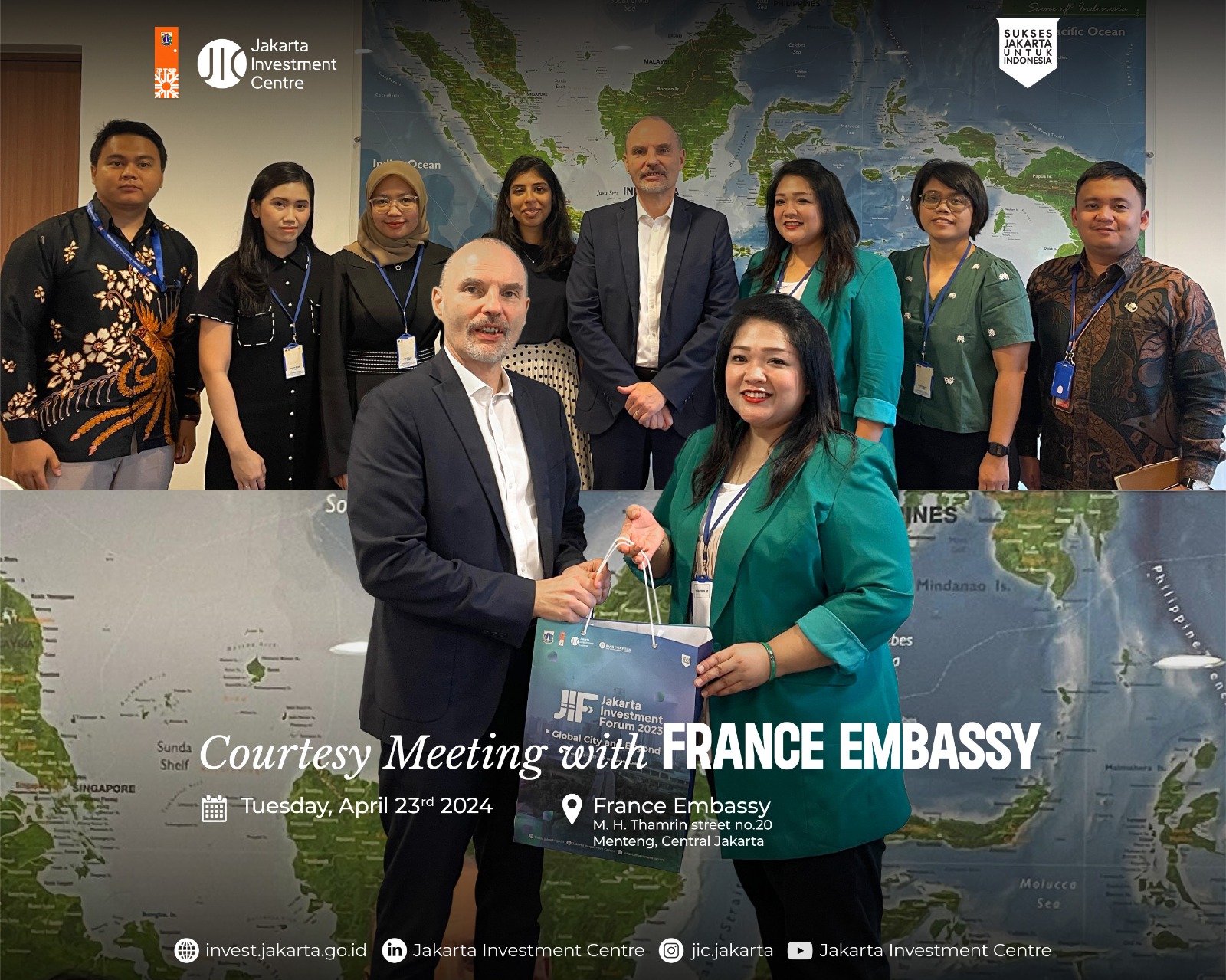 Courtesy Meeting with France Embassy