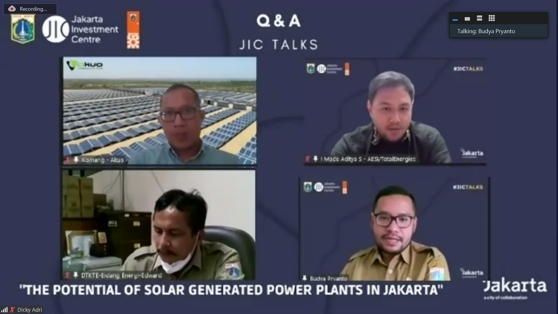 Jakarta’s Huge Solar PV Potential Is Open For Investment