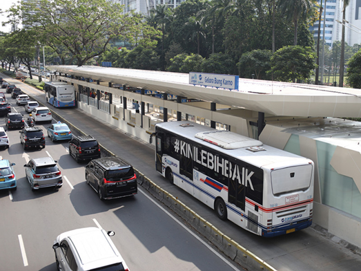BRT Transjakarta Shelter