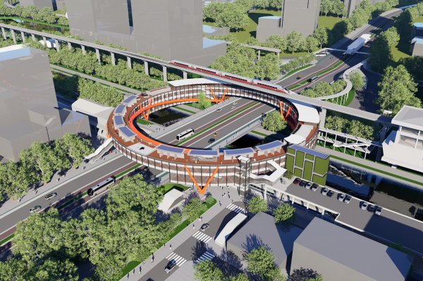 Pedestrian Deck